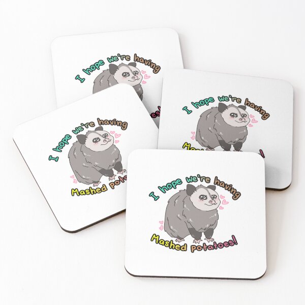 Item preview, I hope we’re having mashed potatoes! designed and sold by WeirdBunnyMedia.