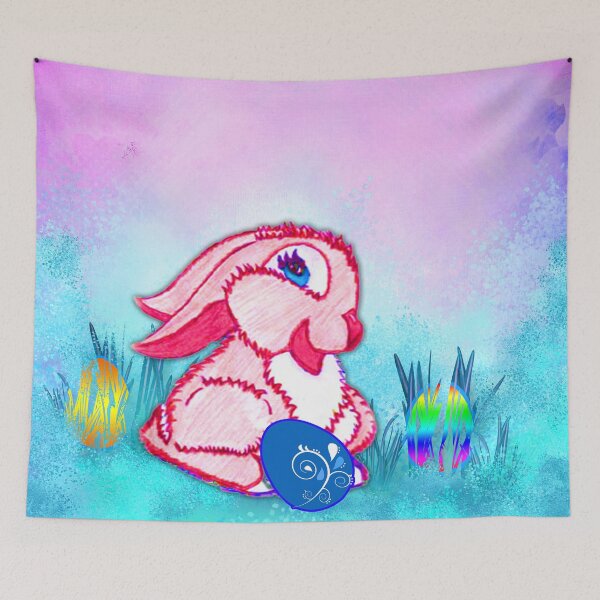 Item preview, Pink Easter Rabbit designed and sold by Angelle55.