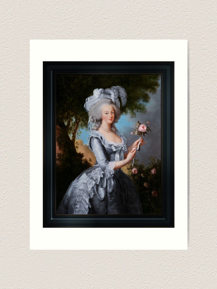 Marie Antoinette Acrylic Block Art, Marie Antoinette Print, Marie