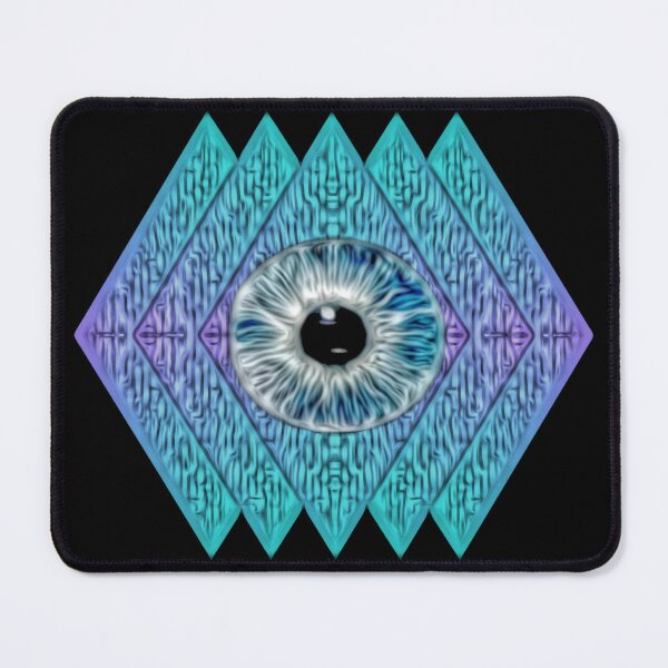 Item preview, eye in the rhombuses designed and sold by Cyberomiz.