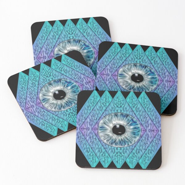 Item preview, eye in the rhombuses  designed and sold by Cyberomiz.