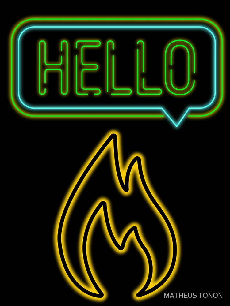 Thumbnail 4 of 4, iPhone Case, Hello designed and sold by MATHEUS TONON.