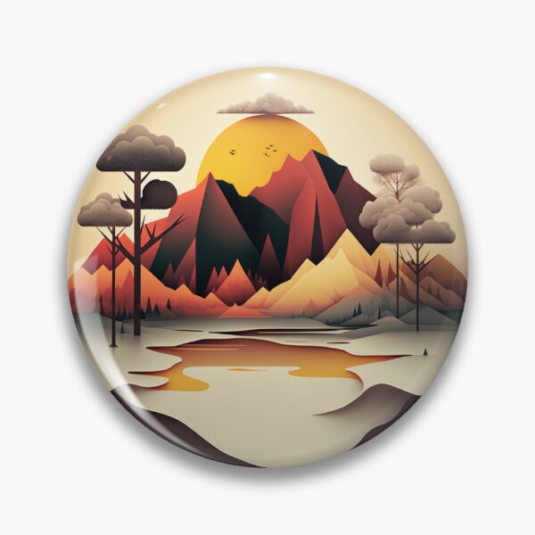 Item preview, Landscape #108 designed and sold by Cheese Design Studio.