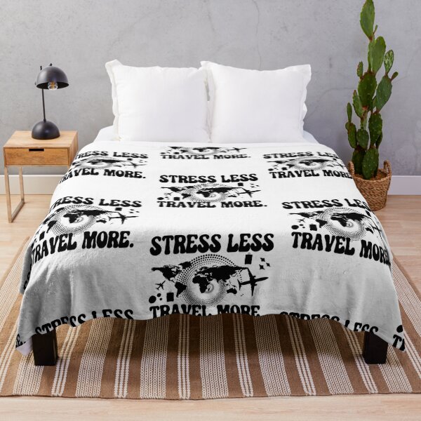 Item preview, Stress Less Travel More designed and sold by WiseNomad.