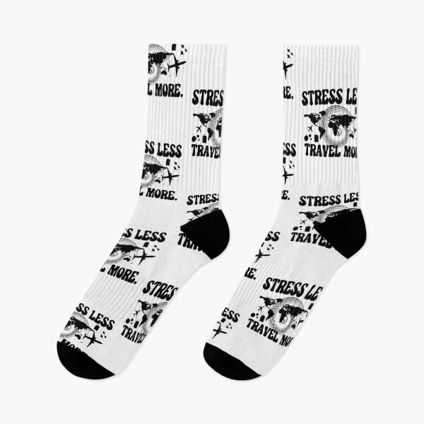 Item preview, Stress Less Travel More designed and sold by WiseNomad.