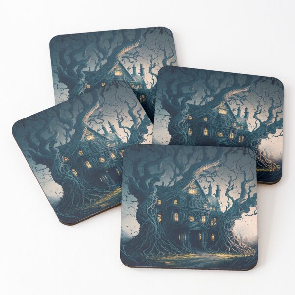 Item preview, Spooky House in the Woods designed and sold by ArcaneVisions.