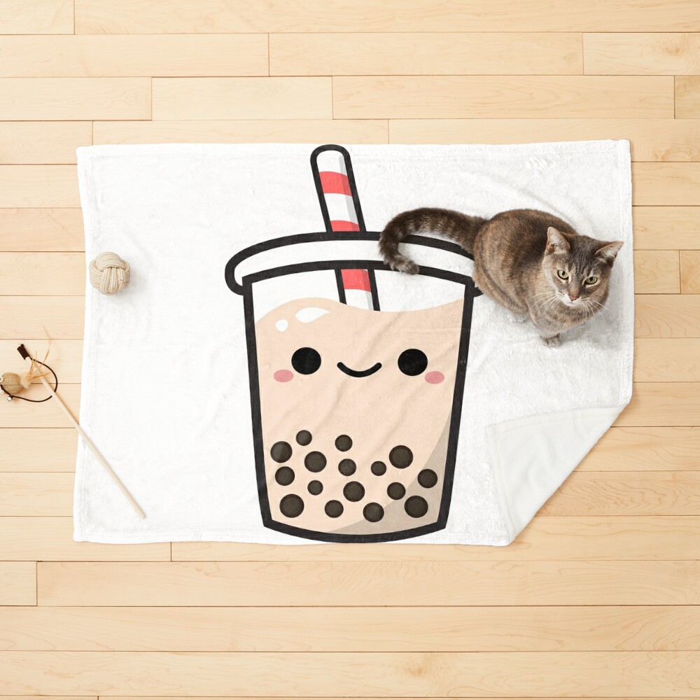 Kawaii Bubble Tea Boba Tea Milk Coffee Lychee Sticker for Sale by Mystocus