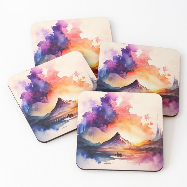 Item preview, Relaxing Watercolor #146 designed and sold by Avocado Design Studio.