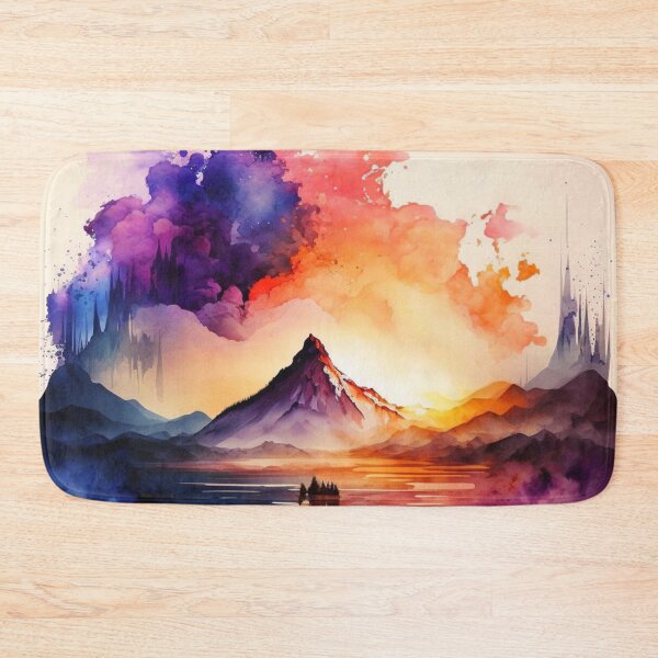 Item preview, Relaxing Watercolor #146 designed and sold by Avocado Design Studio.