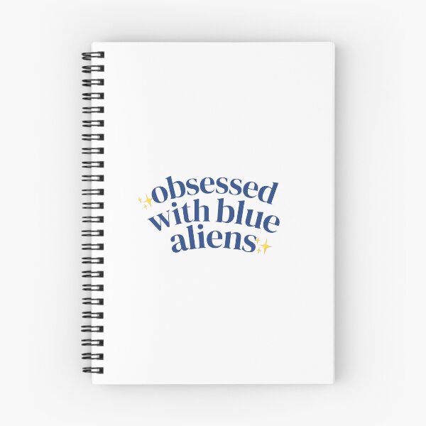 Item preview, Obsessed With Blue Aliens | Overlapping Star Emoji | Dark Blue designed and sold by riyasarts.