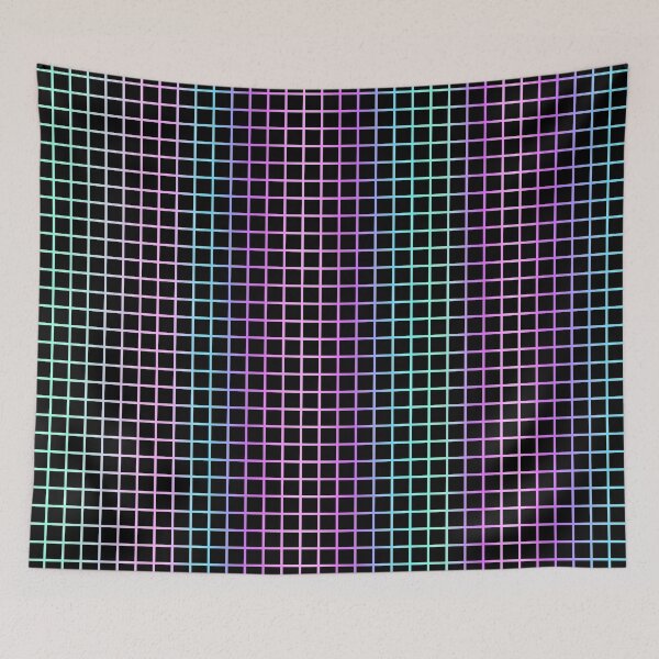 Item preview, pastel gradient grid designed and sold by frauenbrauen.