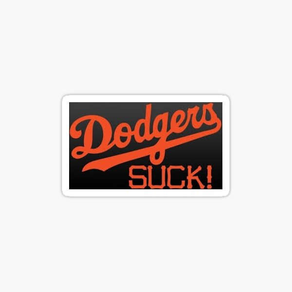 Dodgers Suck! Essential T-Shirt for Sale by ColorSpot