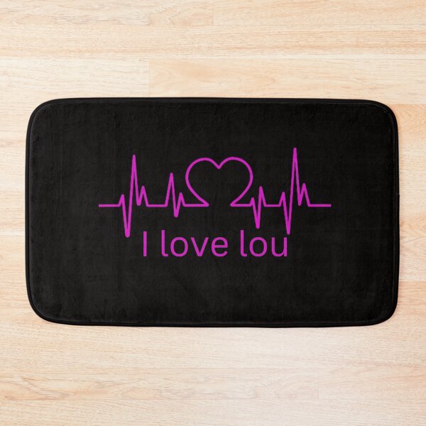 Item preview, I Love Lou designed and sold by 4CoolKats.