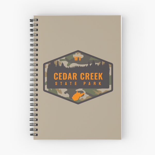 Item preview, Cedar Creek State Park State Park West Virginia Camouflage Forest Badge designed and sold by palmettodigital.