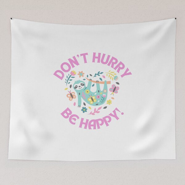 Item preview, Don't Hurry Be Happy designed and sold by LifeLongTees ..