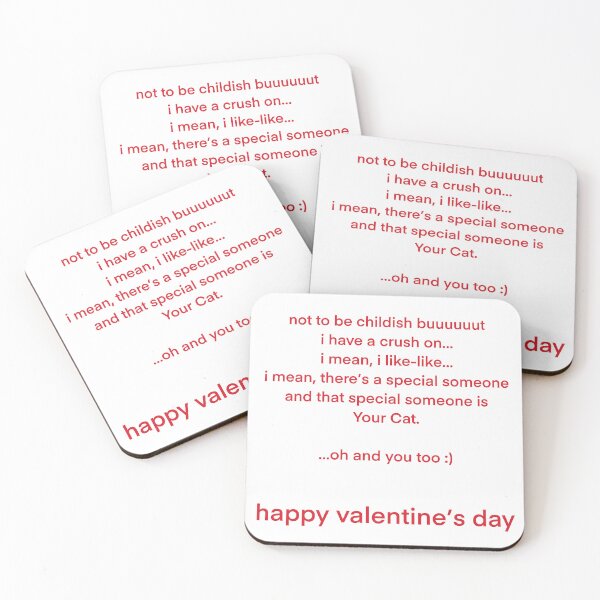 Item preview, i like-like... your cat... SPECIFIC VDAY RAMBLE #8 designed and sold by eveyting.