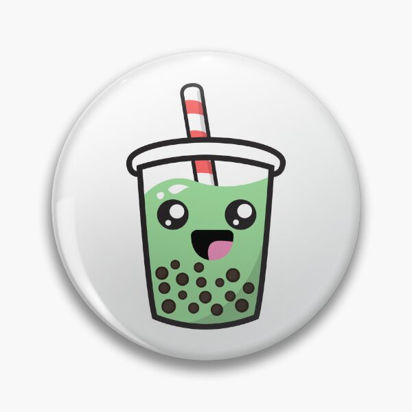 Item preview, Kawaii Bubble Tea Boba Tea Milk Matcha Green designed and sold by Mystocus.