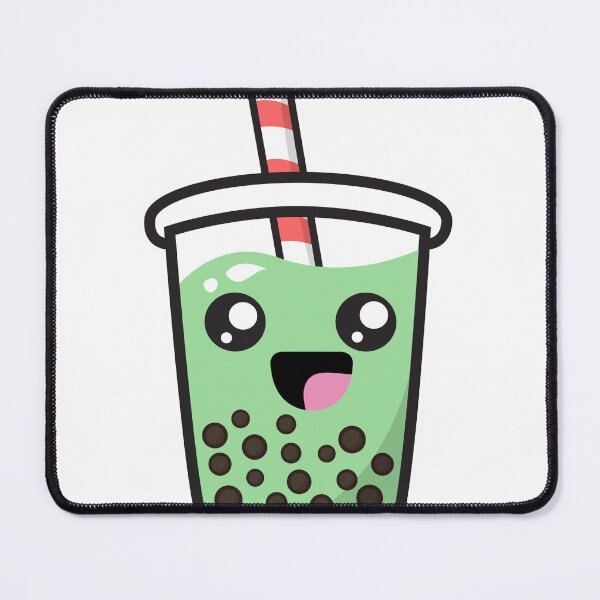 Item preview, Kawaii Bubble Tea Boba Tea Milk Matcha Green designed and sold by Mystocus.