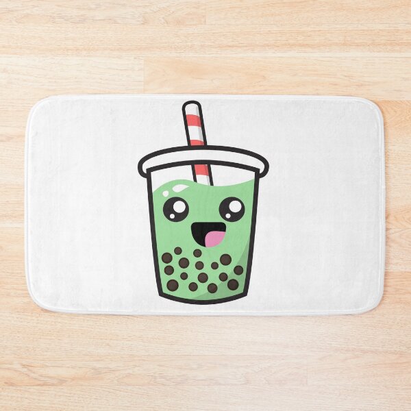 Item preview, Kawaii Bubble Tea Boba Tea Milk Matcha Green designed and sold by Mystocus.