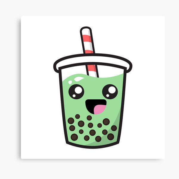 Kawaii Bubble Tea Boba Tea Milk Coffee Lychee Sticker for Sale by Mystocus