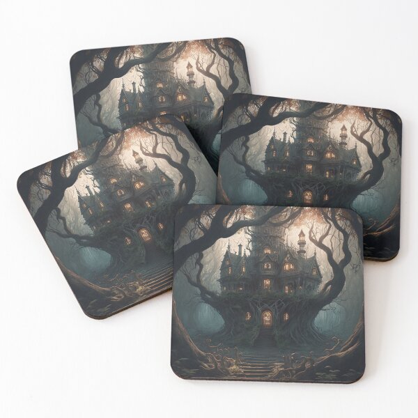 Item preview, Dark Fantasy Forest House designed and sold by ArcaneVisions.