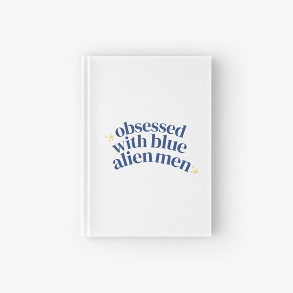 Item preview, Obsessed With Blue Alien Men | Star Emoji | Dark Blue designed and sold by riyasarts.