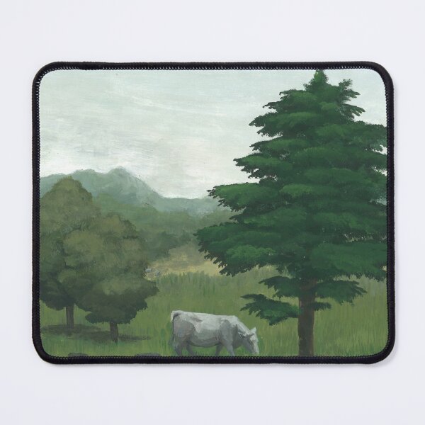 Item preview, cow in a field designed and sold by gayliott.