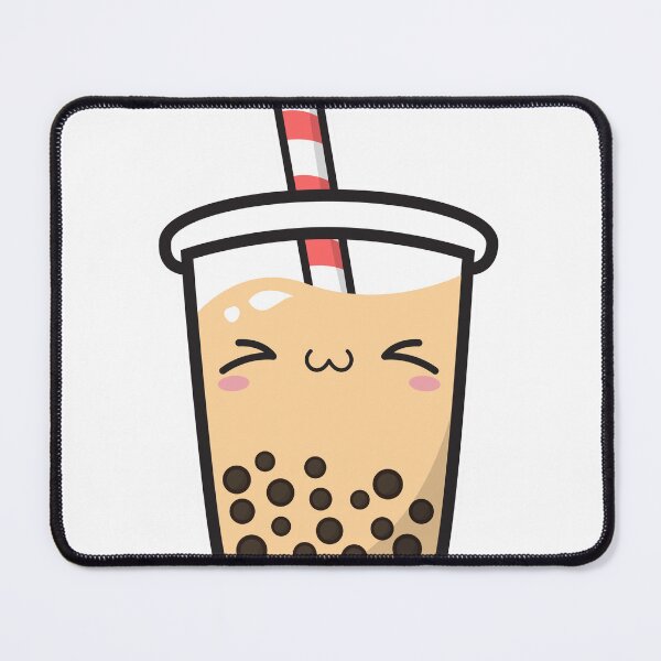 Item preview, Kawaii Bubble Tea Boba Tea Milk Mango  designed and sold by Mystocus.