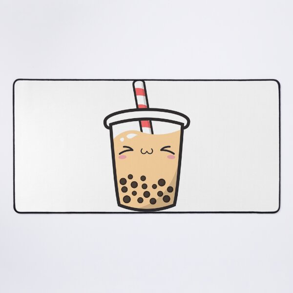 Item preview, Kawaii Bubble Tea Boba Tea Milk Mango  designed and sold by Mystocus.