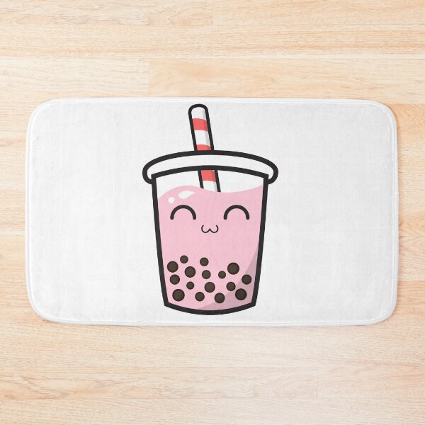 Item preview, Kawaii Bubble Tea Boba Tea Milk Strawberry designed and sold by Mystocus.