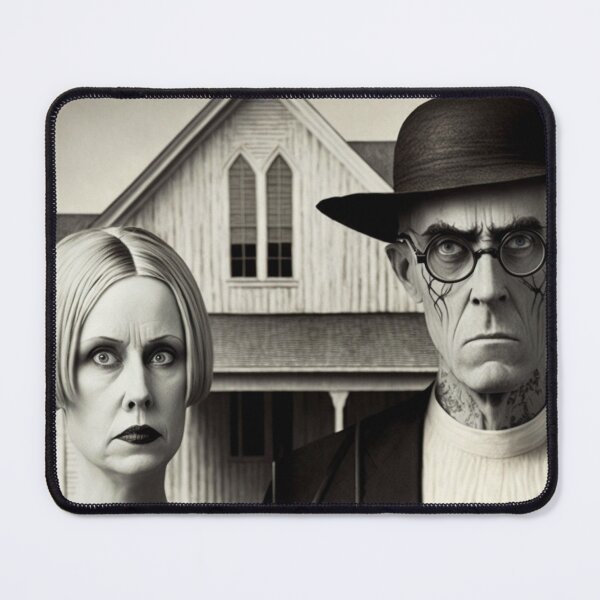 Item preview, Goth American Gothic designed and sold by ArtMadeByAI.