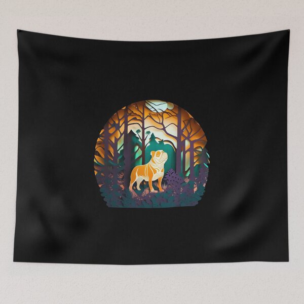 Item preview, Bulldog - The Cut-Out Collection designed and sold by FiveIntentions.