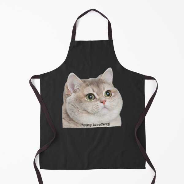 Item preview, Heavy Breathing Meme Sad Cat Face Fat Funny designed and sold by fomodesigns.