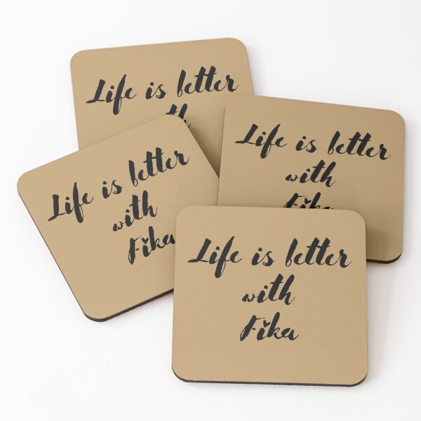 Item preview, Life Is Better With Fika designed and sold by Cafe-Color.