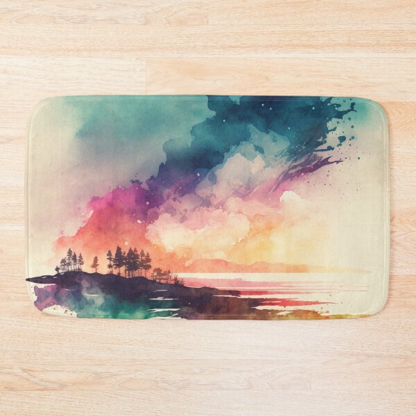 Item preview, Relaxing Watercolor #149 designed and sold by Avocado Design Studio.