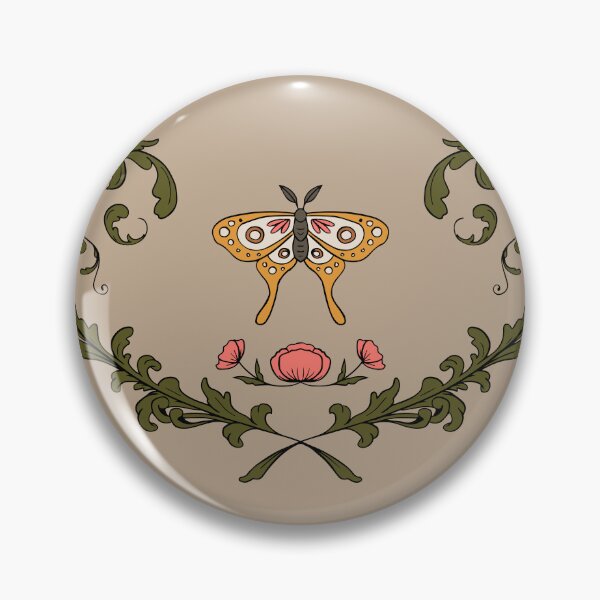 Item preview, Moth and Filigree designed and sold by marymulberry.