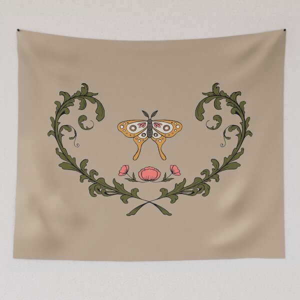 Item preview, Moth and Filigree designed and sold by marymulberry.