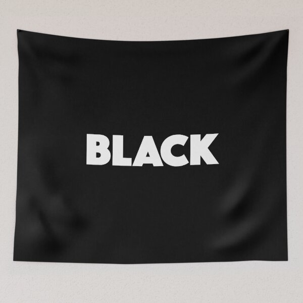Item preview, BLACK Graphic Text, Bold, Big Text, black and white designed and sold by MajicArts.