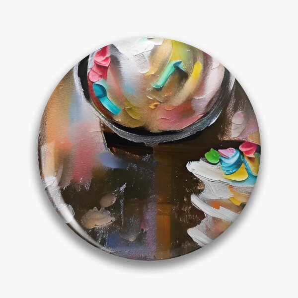 Item preview, Playful Ice Cream Cone designed and sold by LRenee Art Studio.