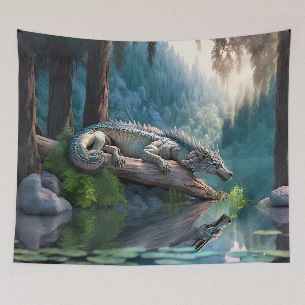 Artikelvorschau, friedlicher Drache entworfen und verkauft von Skullthor.
