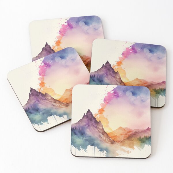 Item preview, Relaxing Watercolor #151 designed and sold by Avocado Design Studio.