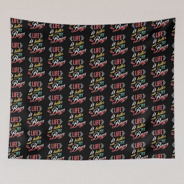 Item preview, Life Is Better With My Boys designed and sold by Betsytiptoe.