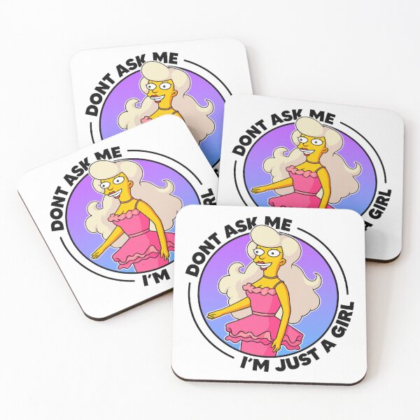 Item preview, Don't Ask Me I'm Just A Girl designed and sold by rockbottomau.