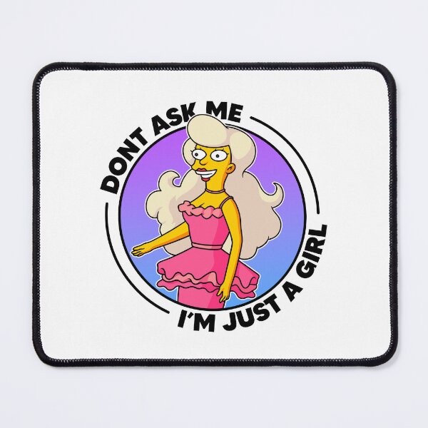 Item preview, Don't Ask Me I'm Just A Girl designed and sold by rockbottomau.