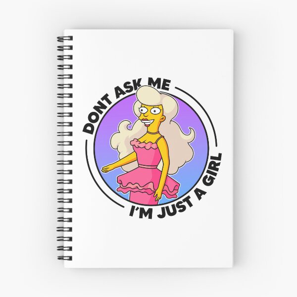Item preview, Don't Ask Me I'm Just A Girl designed and sold by rockbottomau.
