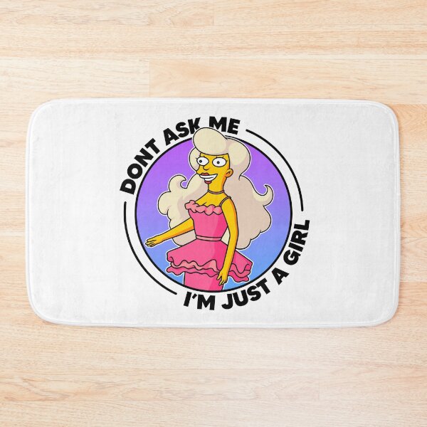 Item preview, Don't Ask Me I'm Just A Girl designed and sold by rockbottomau.