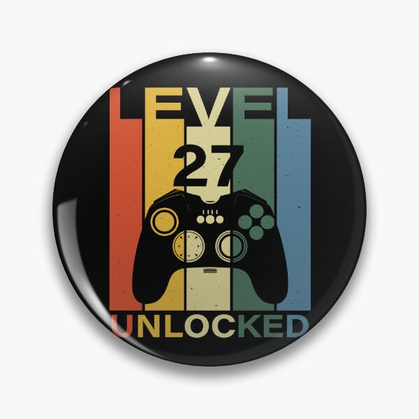 Item preview, Level 27 Unlocked designed and sold by SamuraiGaming.