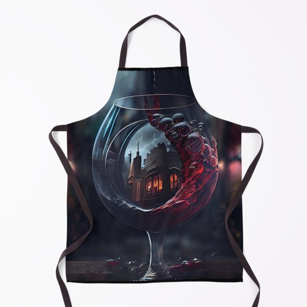 Item preview, Glass of Magic Red Wine designed and sold by LukeAiWalker.