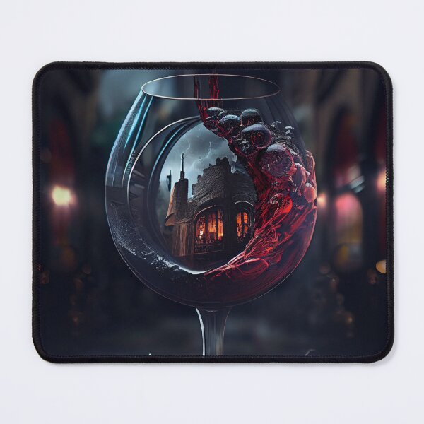 Item preview, Glass of Magic Red Wine designed and sold by LukeAiWalker.
