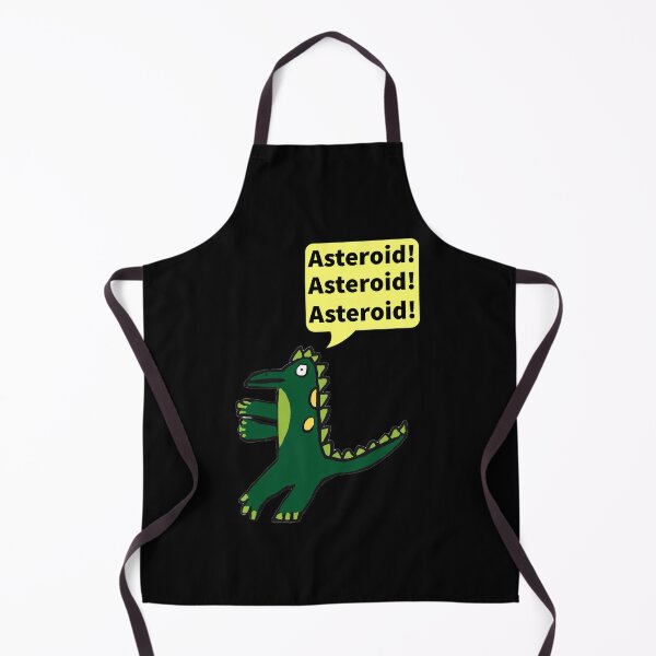 Item preview, Dinosaur warns about asteroid  designed and sold by Rachel the Artist .